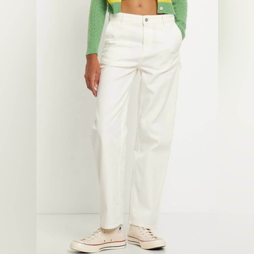 Women’s Carhartt WIP Pierce pant in white. NWT.